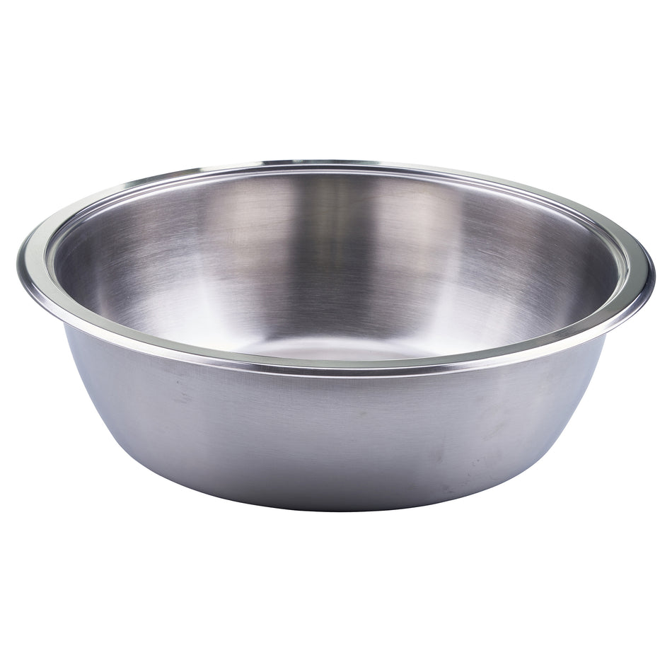 Winco 708-FP 6 Quart Round Chafer Food Pan Stainless Steel with Durable Design