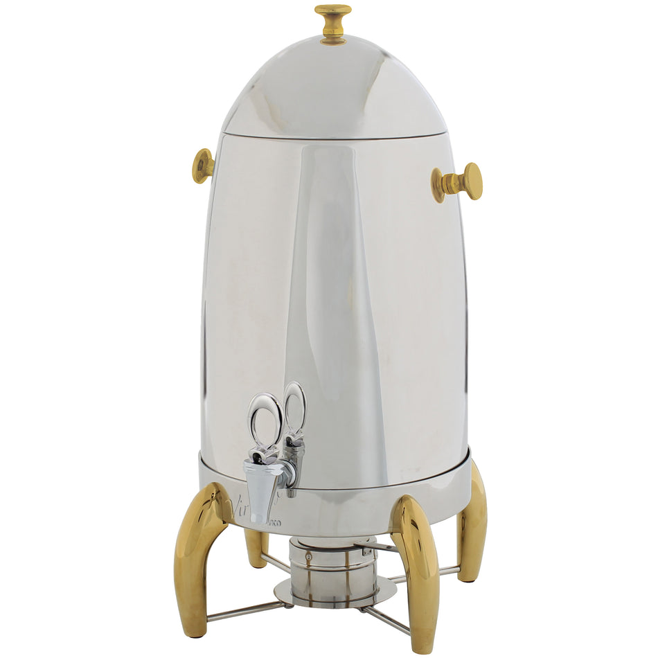 Winco 905A 5 Gallon Coffee Chafer Urn Canned Heat Stainless Steel with Fuel Holder