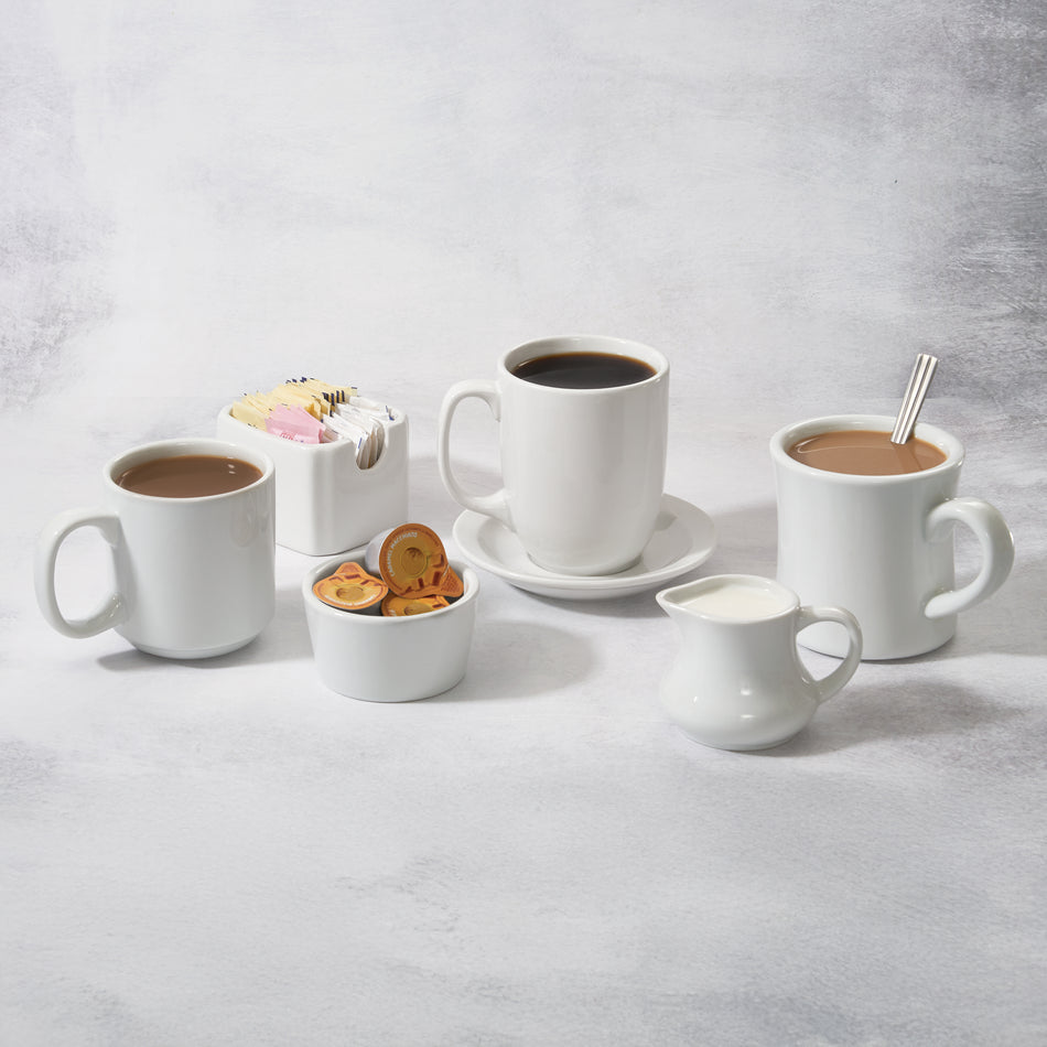 Winco ACD-6 Creamer 6 Oz. 2-3/4"L X 2-1/4"W X 2-3/4"H
