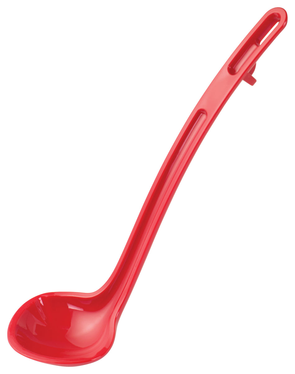 Winco CVLD-8R 3/4 Oz. Ladle with Polycarbonate Handle Red