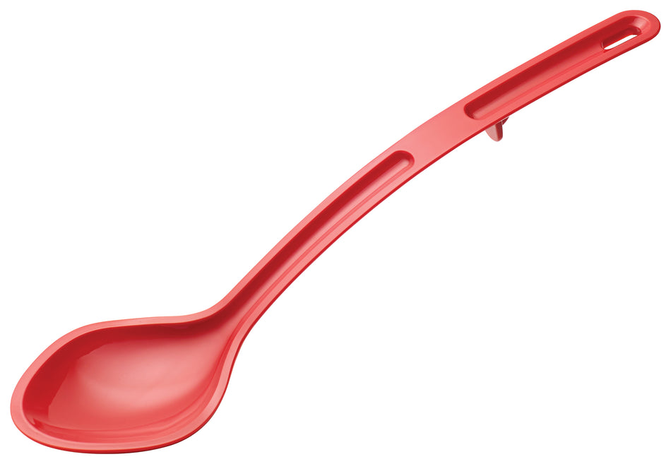 Winco CVSS-13R 13 Inch Serving Spoon Solid Polycarbonate Red