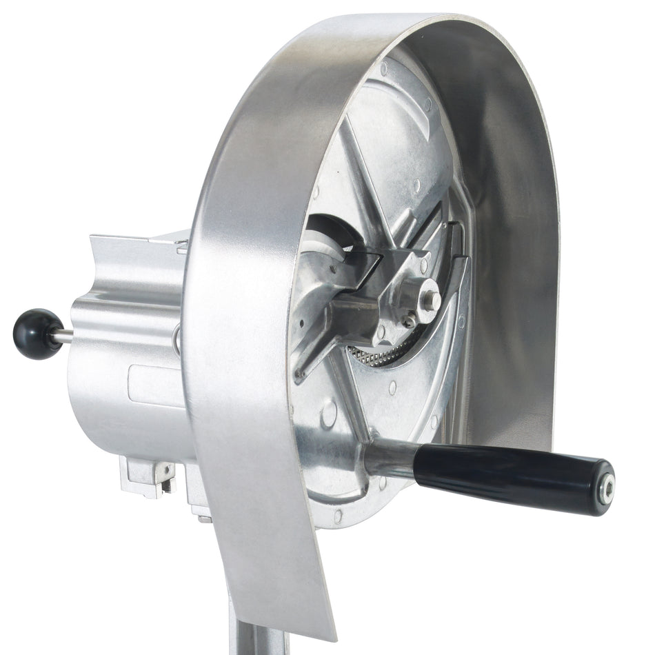 Winco FVS-1 16 Inch Fruit Vegetable Slicer Adjustable Blade Aluminum Construction