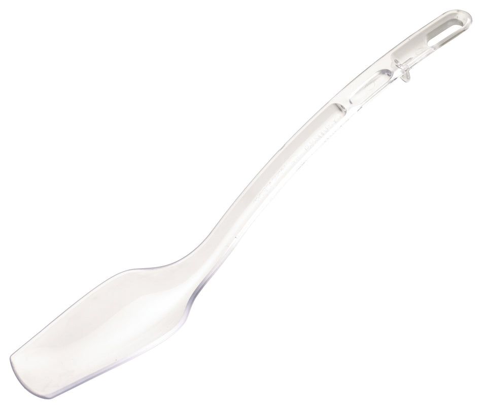 Winco CVBS-10C 3/4 Oz Buffet Spoon Clear Polycarbonate 10 Inch