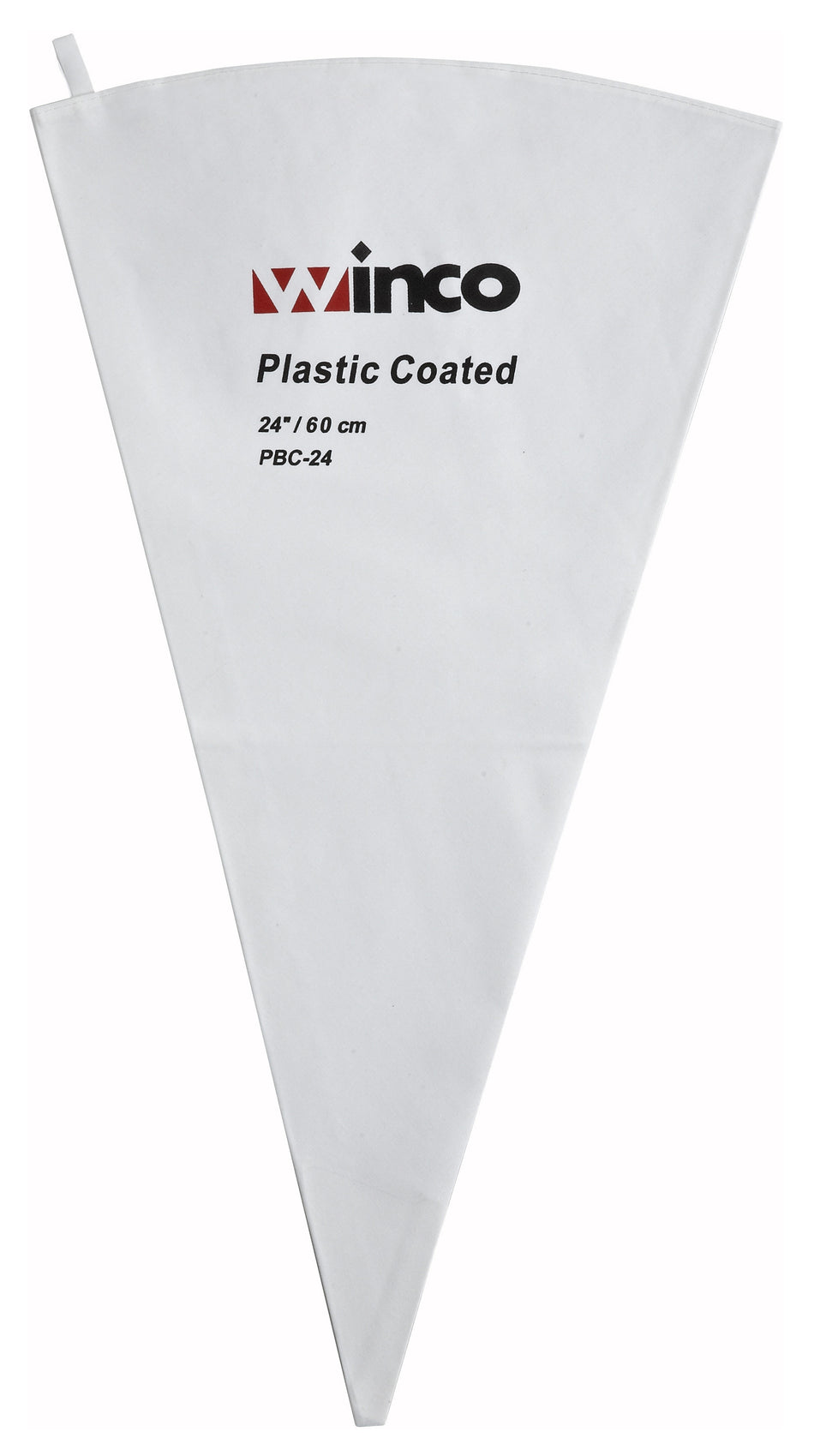 Winco PBC-24 24 Inch Pastry Bag Cotton Outside with Polyurethane Coating