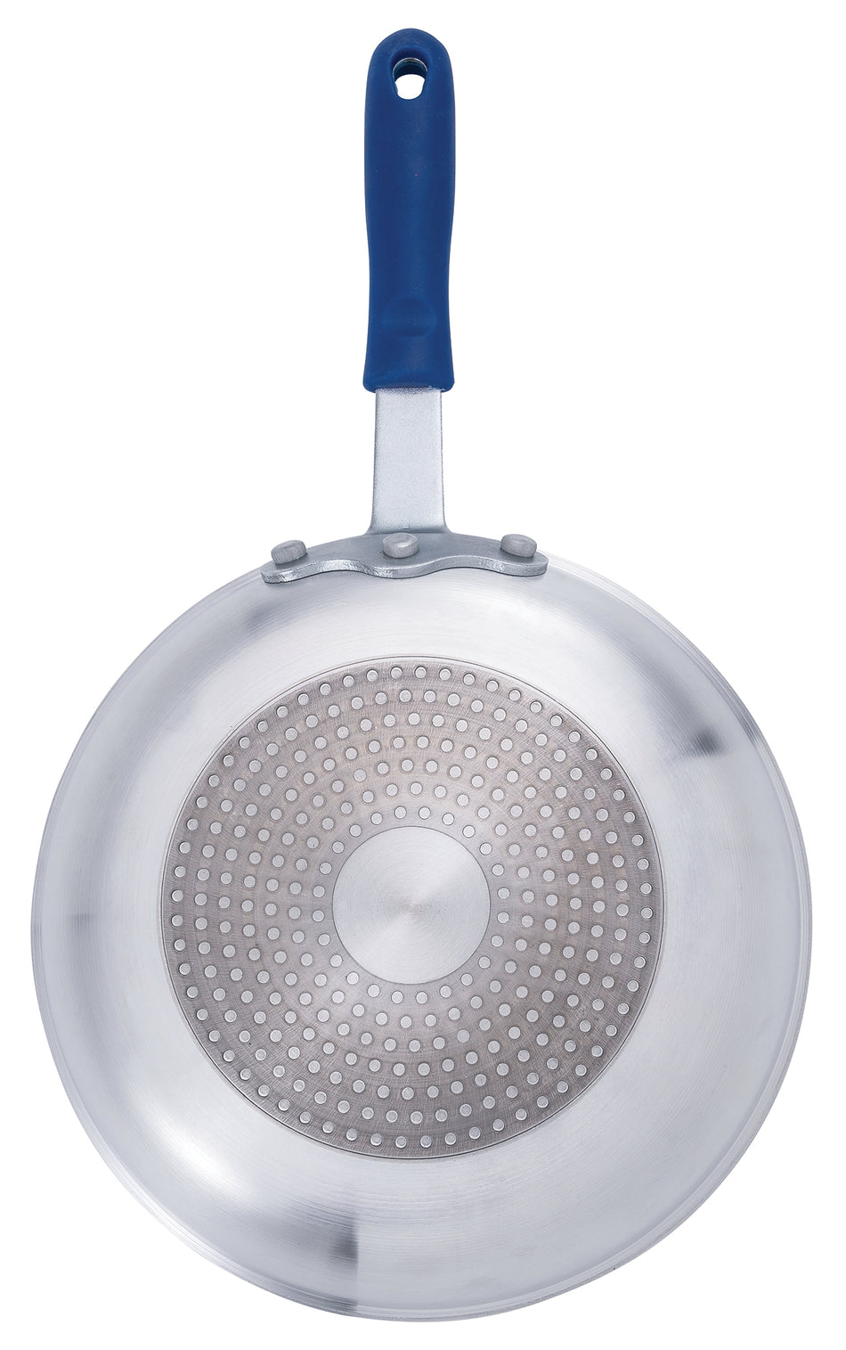 Winco AFPI-10NH Fry Pan 10 Inch Diameter Riveted Handle Coated Aluminum