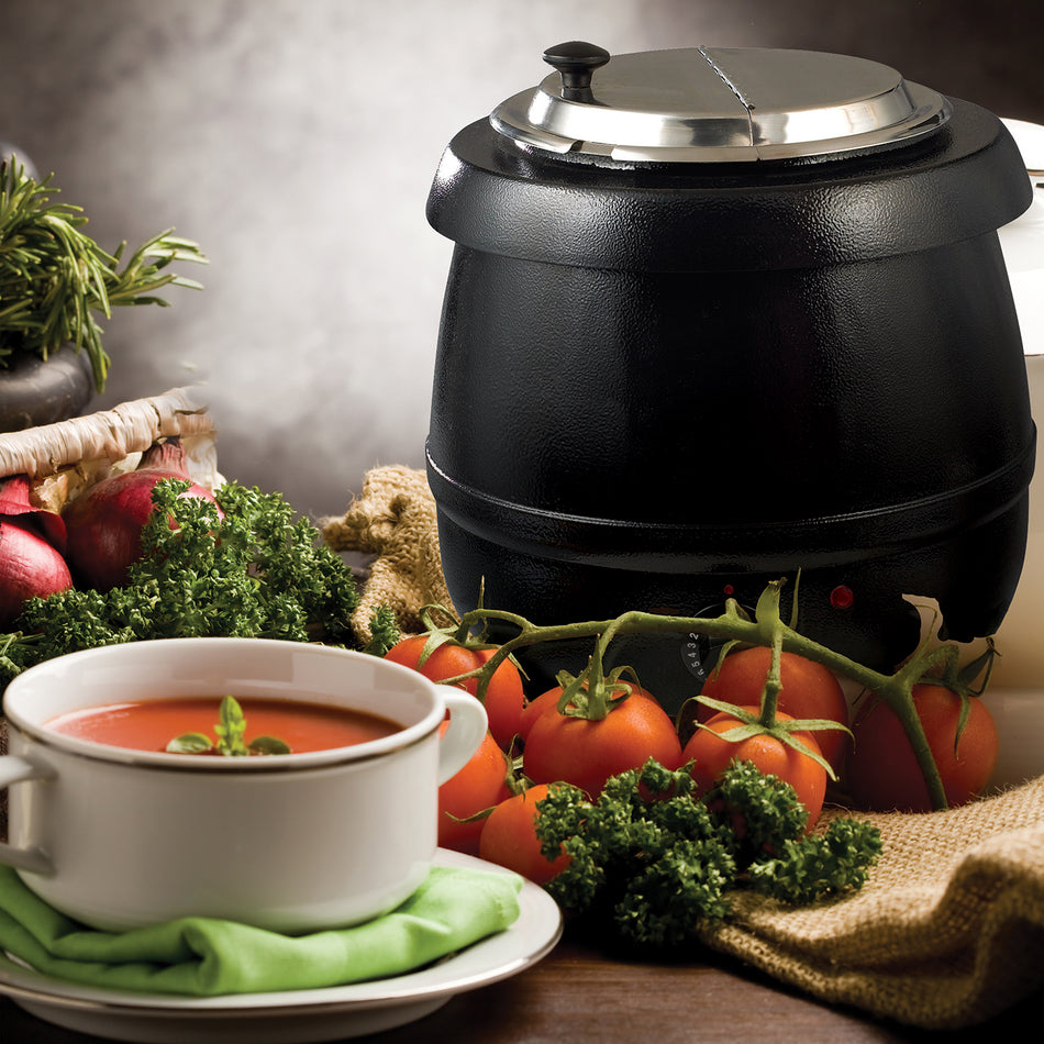 Winco ESW-66 Electric Soup Warmer 10 Quart with Adjustable Heat Control