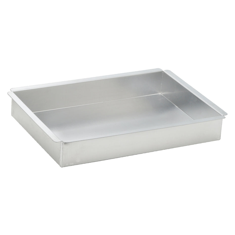 Winco ACP-0913 13 Inch Aluminum Rectangular Cake Pan with Straight Sides
