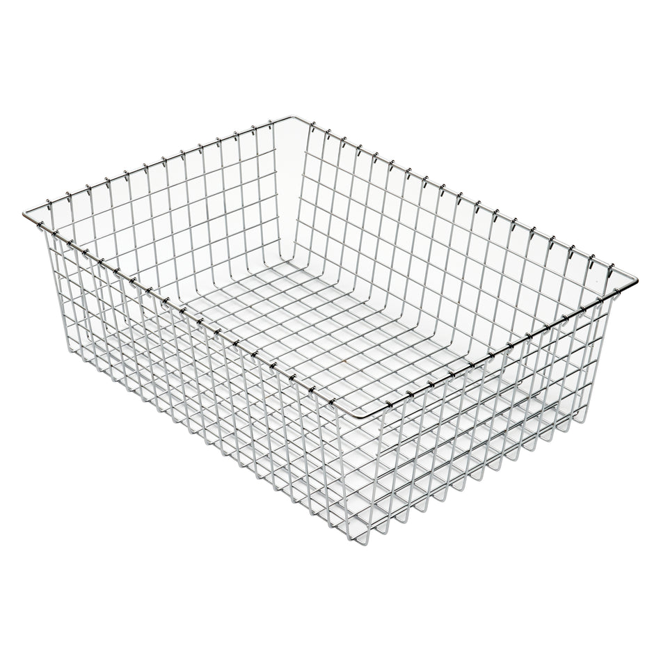 Winco DB-2418 24 Inch Wire Bagel Pastry Basket with Durable Metal Construction