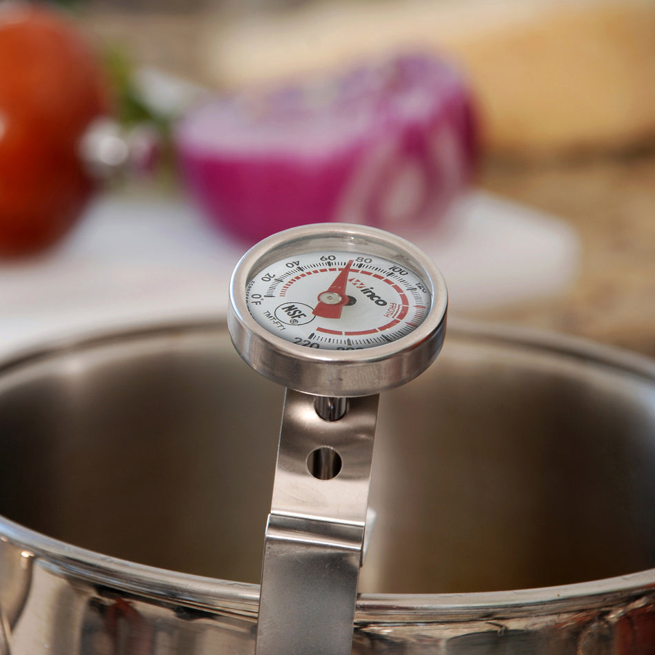 Winco TMT-FT1 Frothing Thermometer 5 Inch Probe NSF Certified Stainless Steel