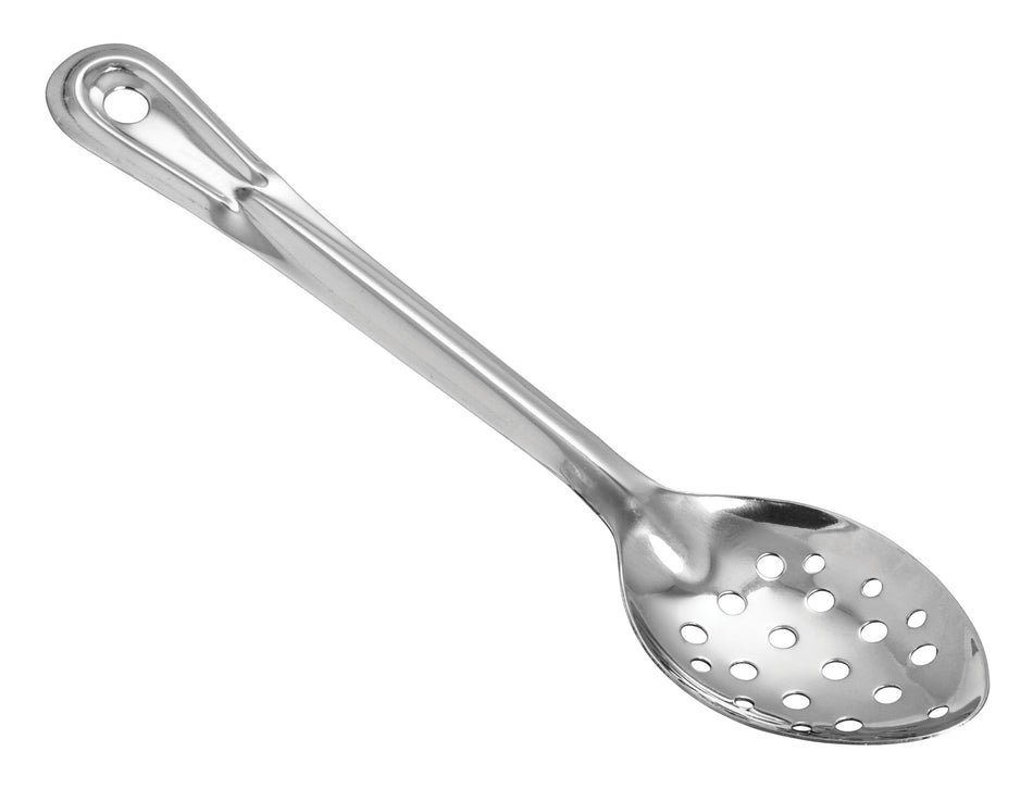 Winco BSPT-11H 11 Inch Perforated Basting Spoon Stainless Steel with Durable Design