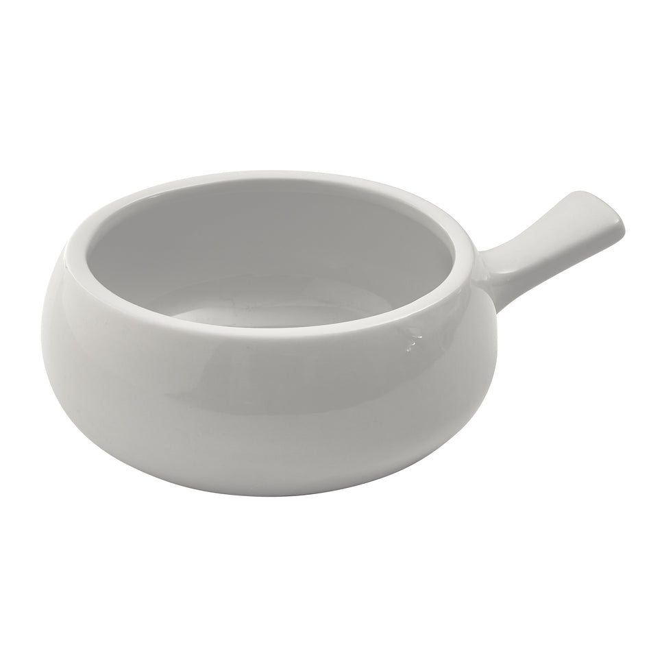 Winco OSC-16 Onion Soup Crock 16 Oz. 7-1/8"L X 5-3/8"W X 2-1/4"H