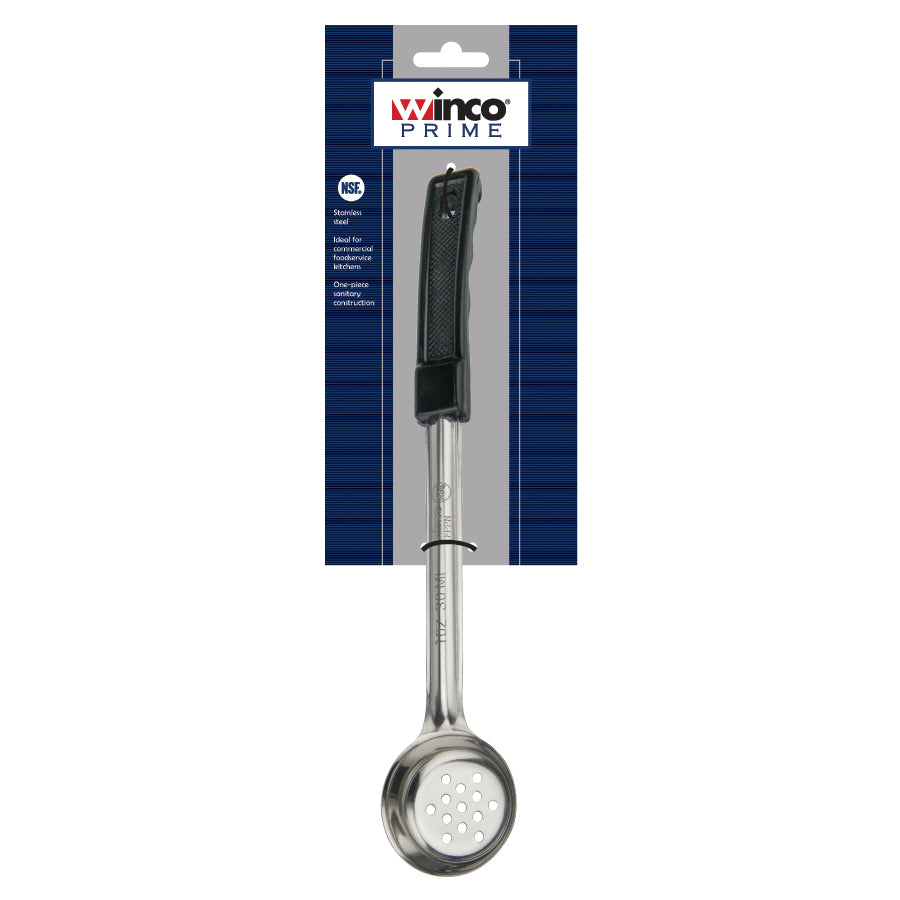 Winco FPPN-1 1 Oz Perforated Food Portioner Stainless Steel Black Handle