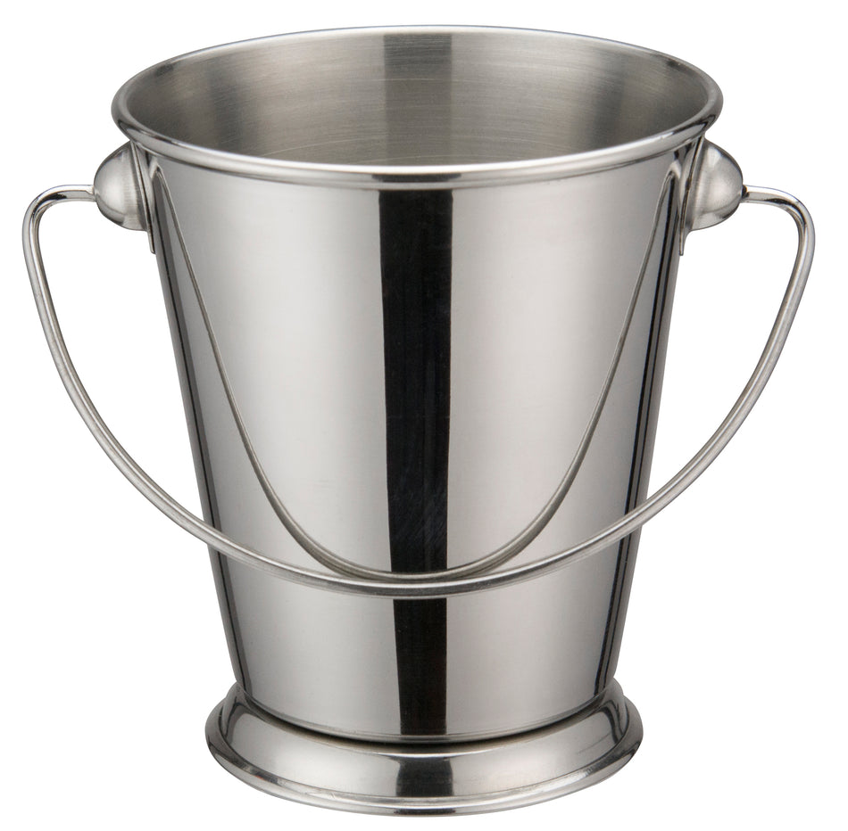 Winco DDSA-107S 28 Oz Mini Pail with Handle Stainless Steel Serving Pail