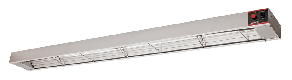 Winco ESH-60 60 Inch Electric Strip Heater Tubular Sheath Aluminum with Undermount Brackets