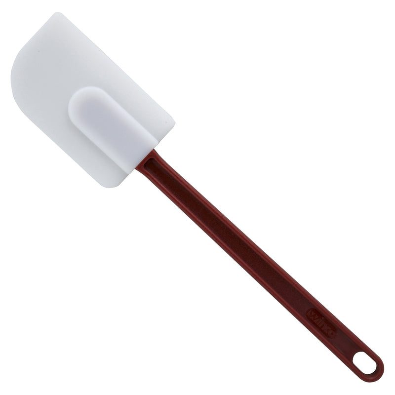 Winco PSD-14 14 Inch Economy Scraper Heat Resistant BPA Free Silicone Red Handle