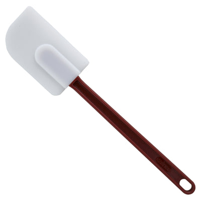 Winco PSD-14 14 Inch Economy Scraper Heat Resistant BPA Free Silicone Red Handle