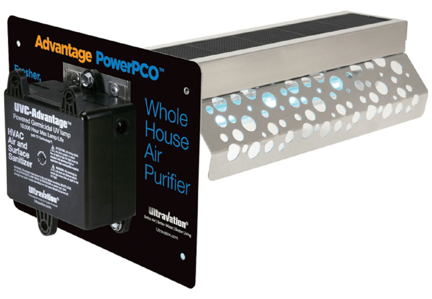 Ultravation - ADVPWPCO2412 - Uvc-Advantage With Ti02 Infused Carbon Pco Technology 24 Vac.