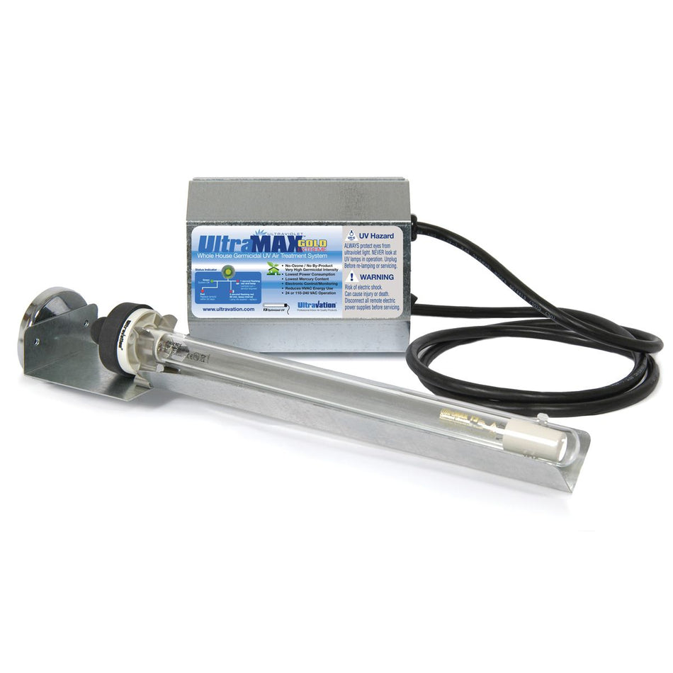 Ultravation - UMX1200T - UVC System with 1 remote 12" Germicidal Lamp, including Performance Indicator, 120-240Vac