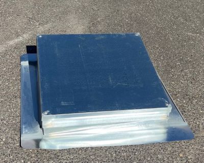 Uni-Products - CON36X36ADJ - 36" x 36" Adjustable C/U Curb with Cap