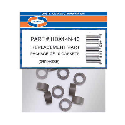 Uniweld - HDX14N-10 - Charging Hose Gaskets - 3/8"