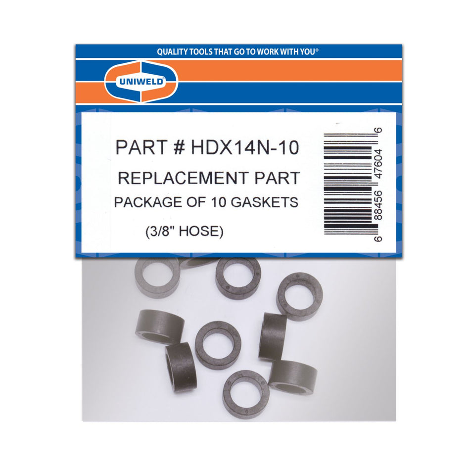 Uniweld - HDX14N-10 - Charging Hose Gaskets - 3/8"