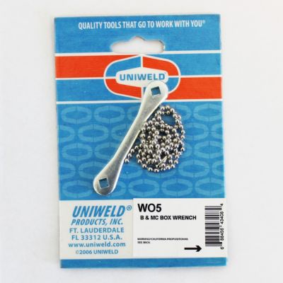 Uniweld Wrench for B & MC Tanks WO5