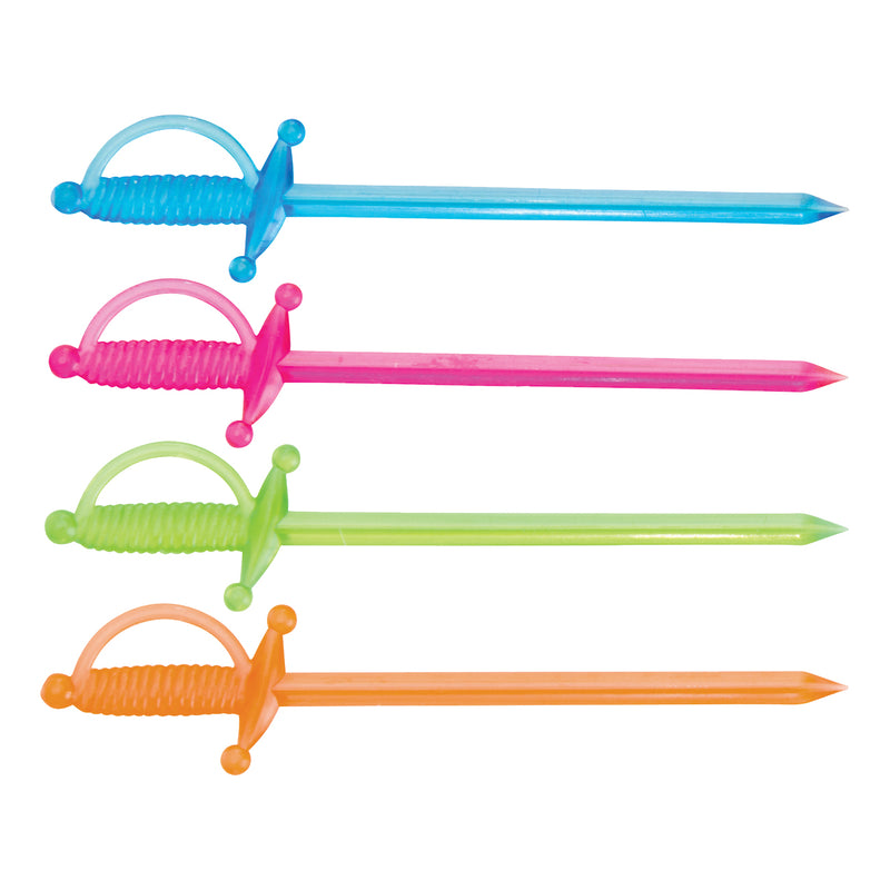 Winco PK-S3 2-3/4 Inch Sword Picks Plastic 500 Pieces Per Bag