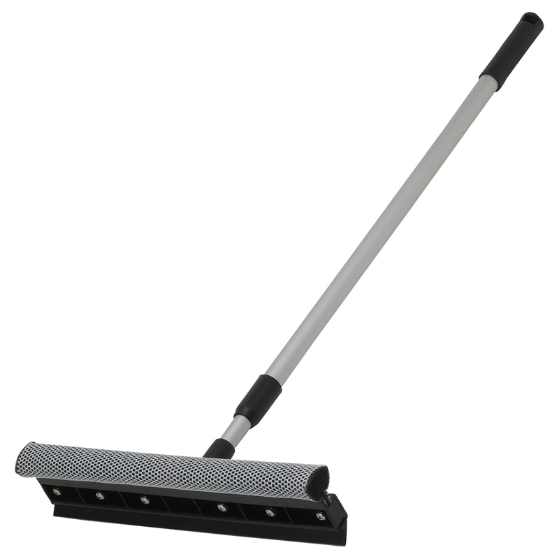Winco WS-15 15 Inch Window Squeegee With Telescopic Handle Aluminum