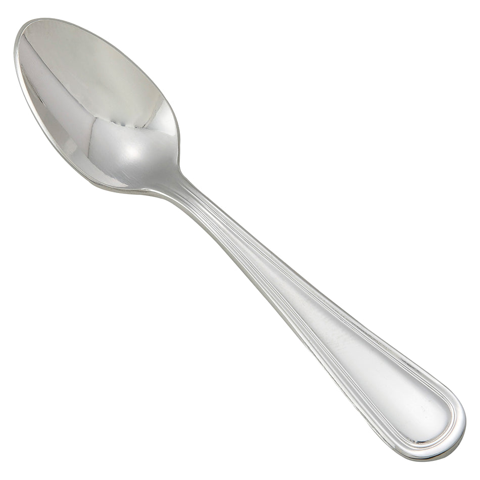 12 pack Winco 0021-09 Continental Demitasse Spoon, 18/0 Extra Heavyweight