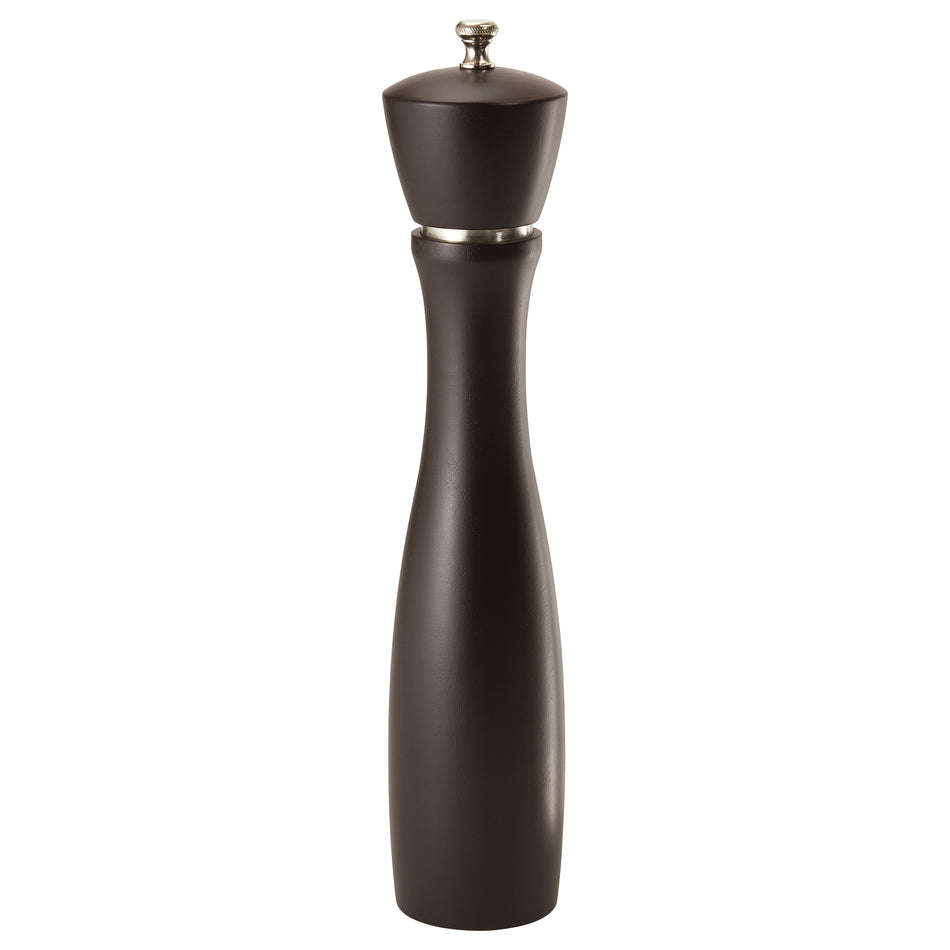 Winco WPM-12CD 12" Maestro Gourmet Peppermill, Dark Espresso Wood