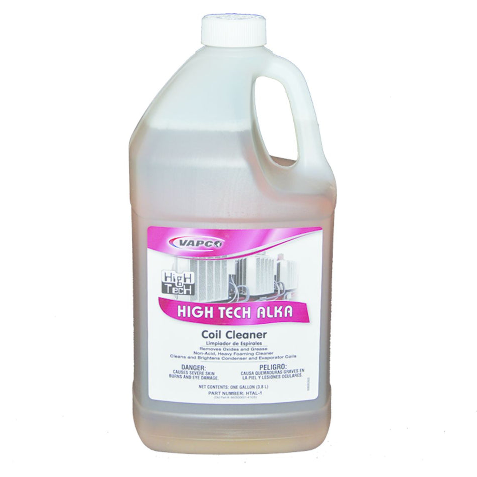 Vapco HTAL-1, 1 Gallon High Tech Alkaline Condenser Coil Cleaner