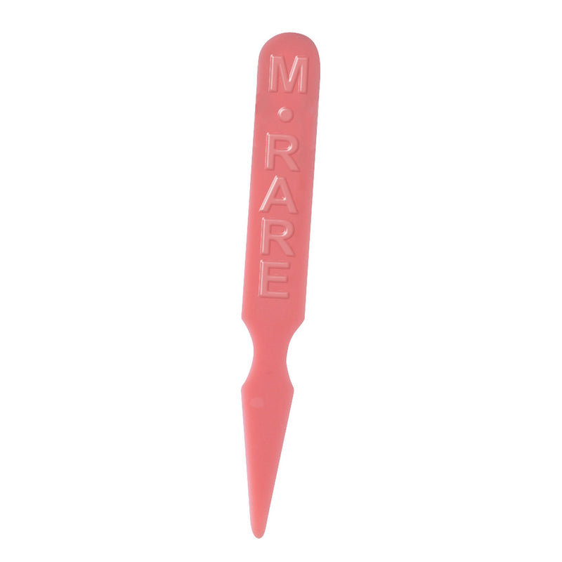 Winco PSM-MR Steak Marker 2.0mm Thick Medium Rare Pink 1000 Pieces