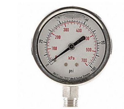 Victor® Pressure Gauge 1-1/2" x 100 1424=0432