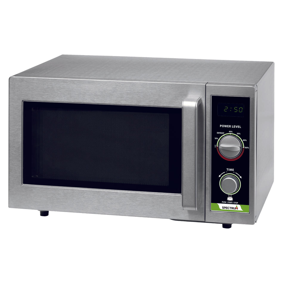 Winco EMW-1000SD .9 Cubic Feet Commercial Microwave 1450 W with Dial Control