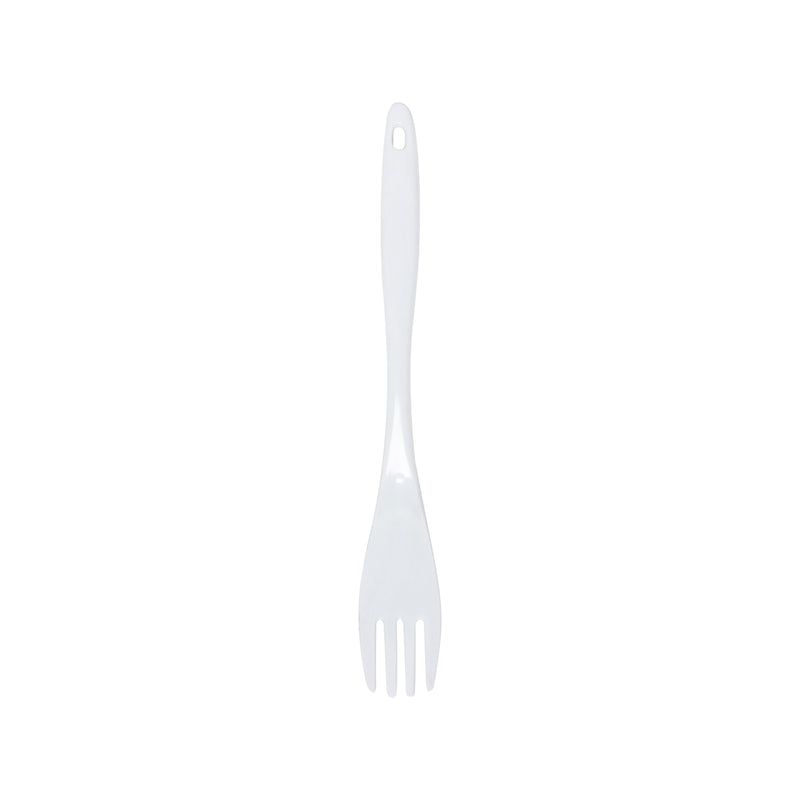 Thunder Group W7105 12 Inch Salad Serving Fork Break-resistant Melamine White