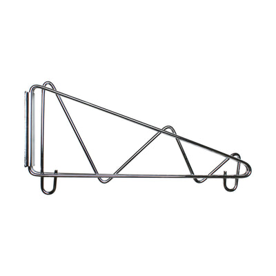Thunder Group WBSV014 Wall Bracket 14 Inch Chrome Plated NSF Mounting Support