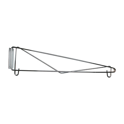 Thunder Group WBSV024 24 Inch Wall Bracket Single Chrome Plated Steel with NSF
