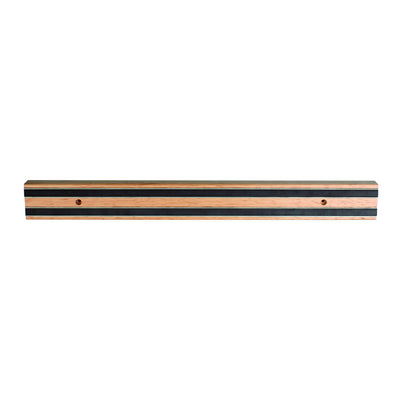 Thunder Group WDGB024 24 Inch Magnetic Bar Wooden Base Knife Holder