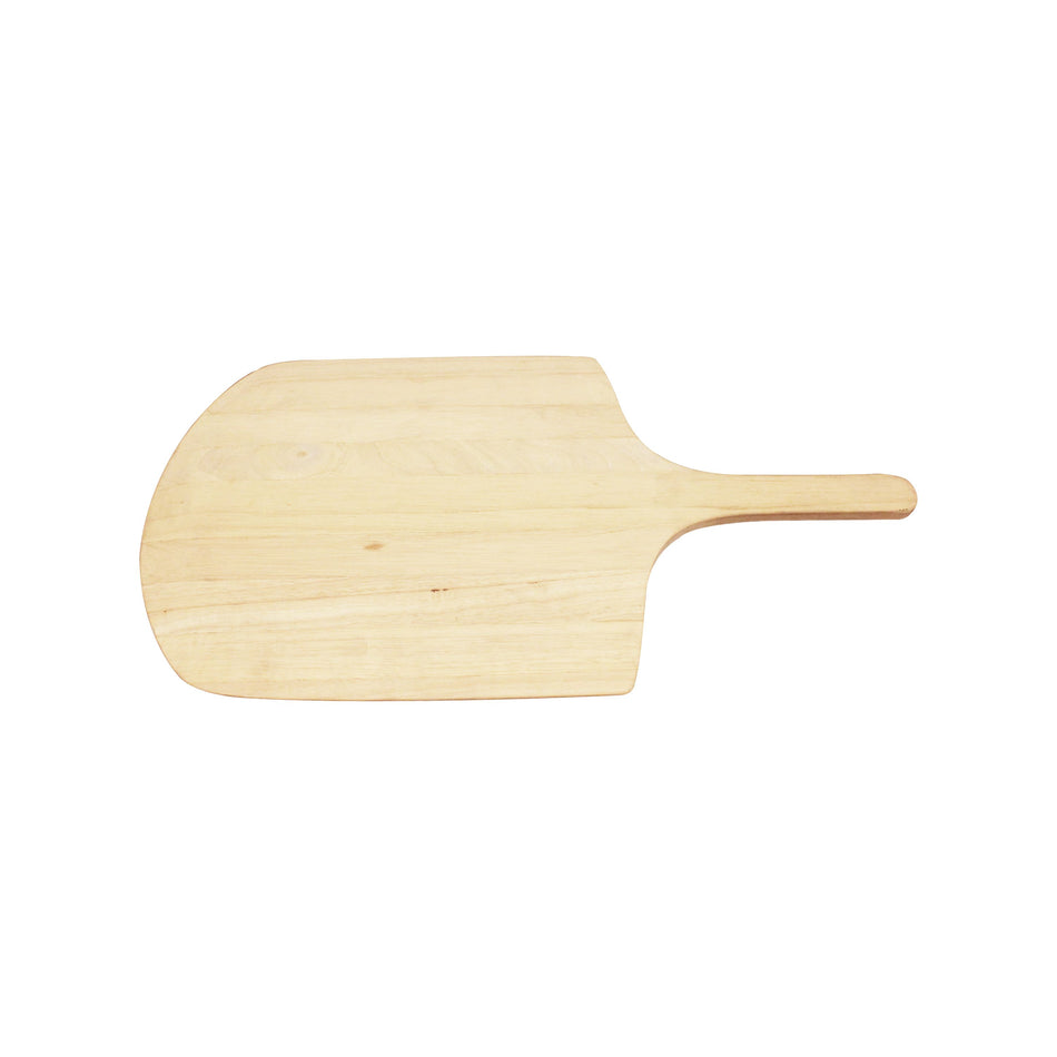 22" Overall Length, 13-3/4" x 12" Blade with 8-1/4" Length x 1-5/8" Diameter Handle, Wooden Pizza Peel
