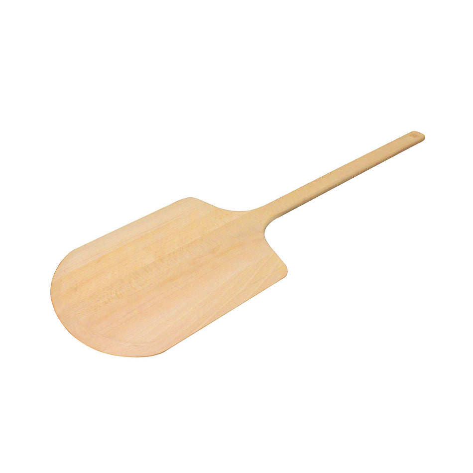 36" Overall Length, 13-3/4" x 12" Blade with 22-1/4" Length x 1-5/8" Diameter Handle, Wooden Pizza Peel