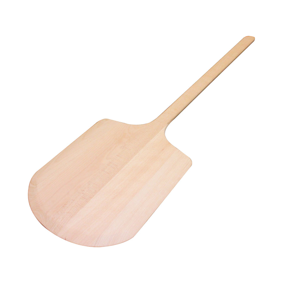 36" Overall Length, 15-5/8" x 14" Blade with 20-3/8" Length x 1-5/8" Diameter Handle, Wooden Pizza Peel