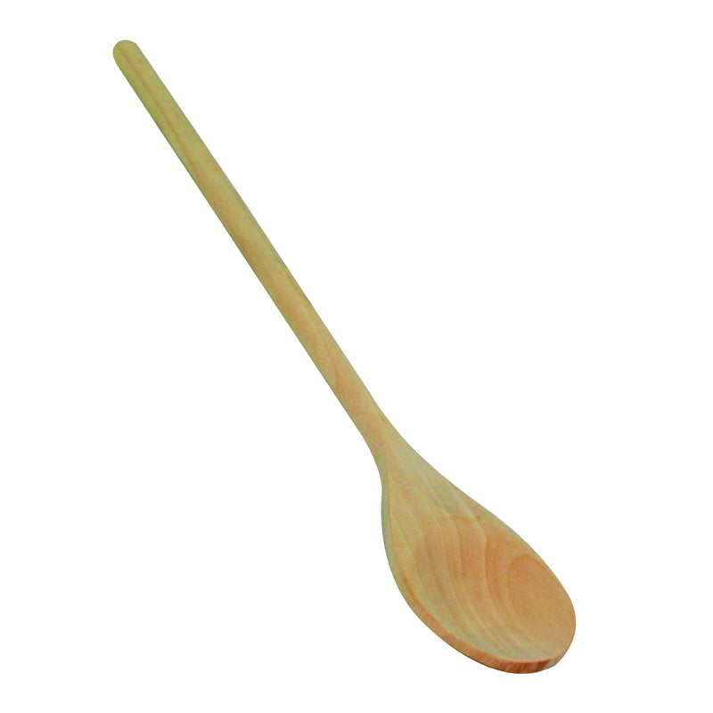 Thunder Group WDSP016 16 Inch Wooden Spoon Durable Tool for Mixing and Stirring