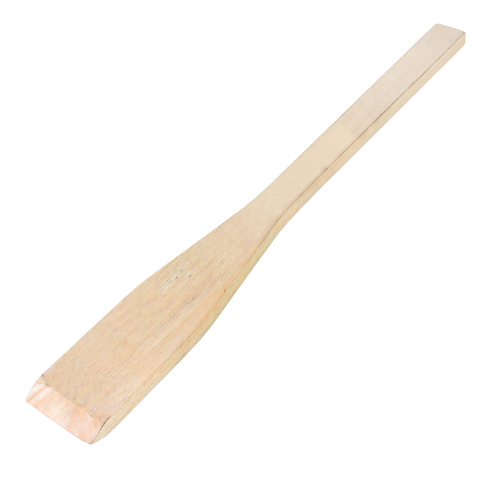 24" Overall Length, 7-1/8" x 3-1/8", Wooden Mixing Paddle with 16-7/8" Handle