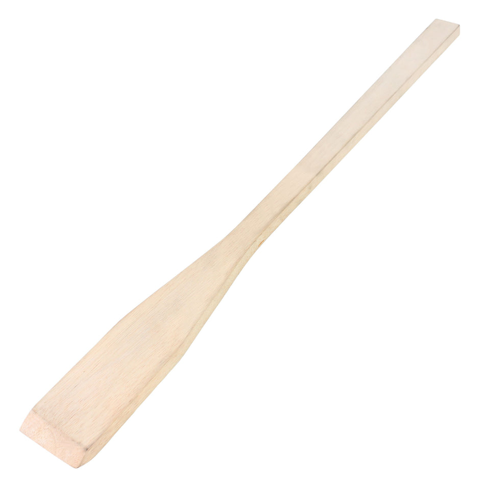 30" Overall Length, 7-1/8" x 3-1/8", Wooden Mixing Paddle with 22-7/8" Handle