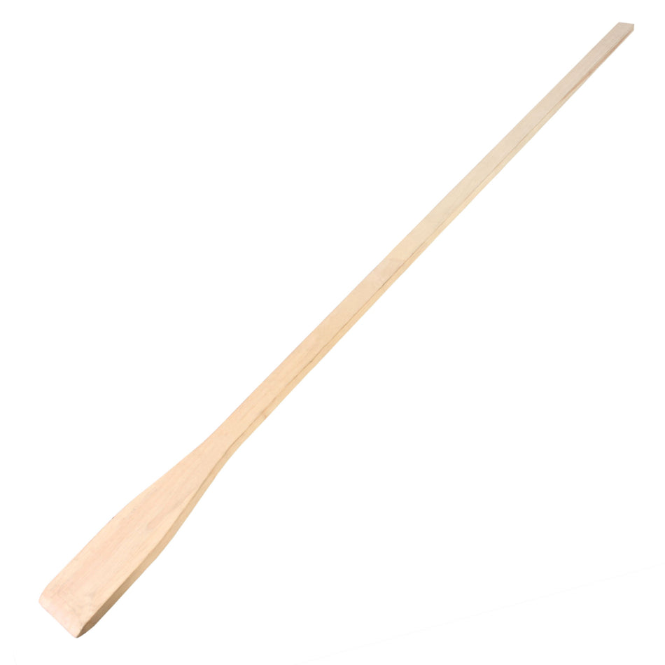 60" Overall Length, 7-1/8" x 3-1/8", Wooden Mixing Paddle with 52-7/8" Handle