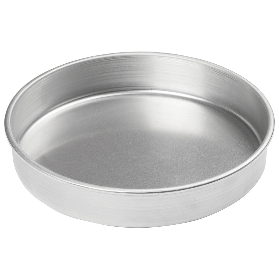 Winco ACP-122 12 Inch Diameter Round Layer Cake Pan Aluminum with Satin Finish