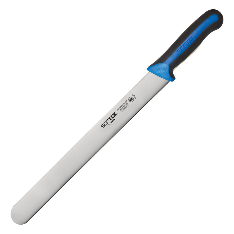 Winco KSTK-122 12 Inch Blade High Carbon Knife with Non-slip TPR Handle