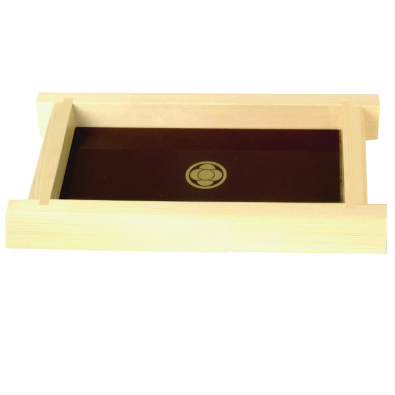Thunder Group Y-75 9 Inch Shoyu Sauce Holder Shiraki Wood Caddy