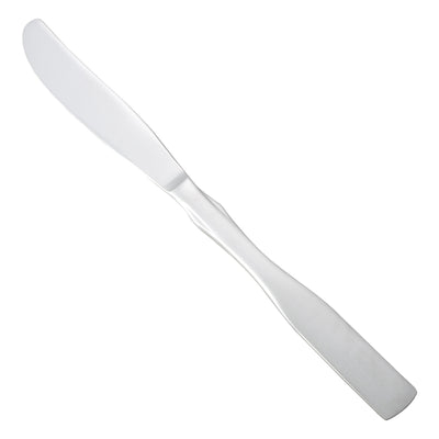 12 pack Winco 0025-08 Houston Dinner Knife, 18/0 Heavyweight