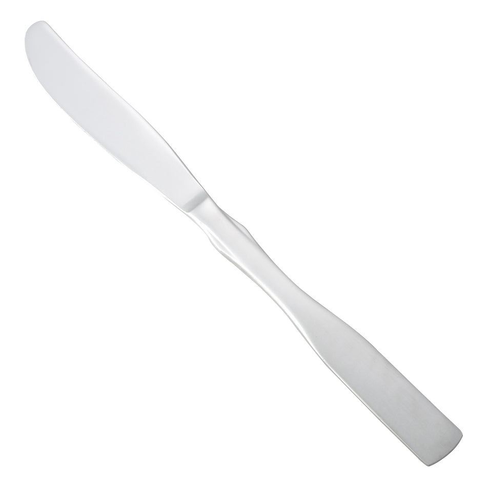 12 pack Winco 0025-08 Houston Dinner Knife, 18/0 Heavyweight